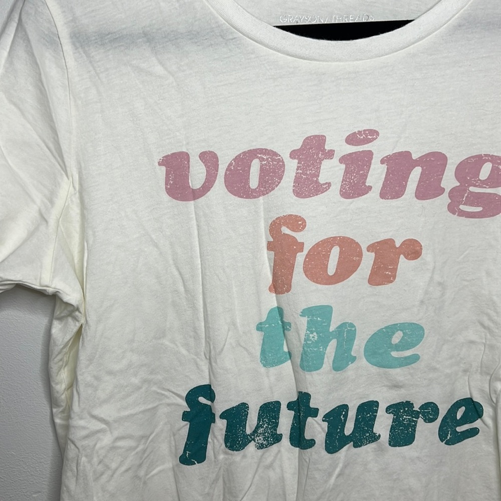 XL Vote For The Future Women’s Tee Shirt Grayson Threads NWOT